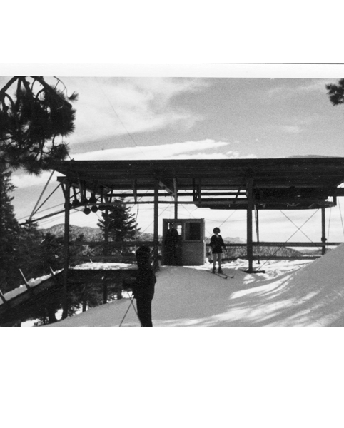 Kratka Ridge Ski Area, Upper Terminal, Unloadng Station